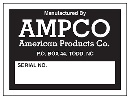 Images of our Write-On Aluminum and Embossable Aluminum Stickers