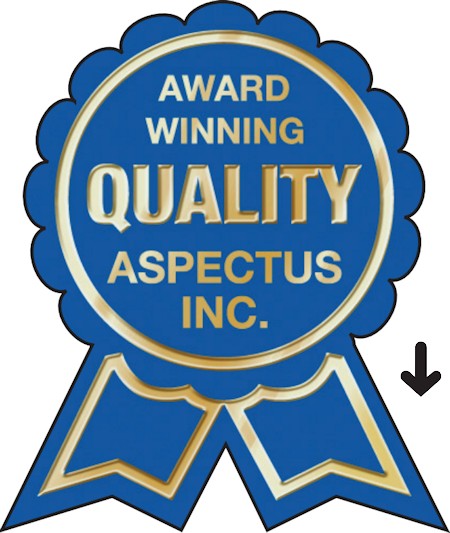 Images of our Custom Embossed Roll Labels No. 1884