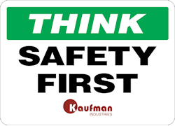 Round Cornered Polyethylene Signs