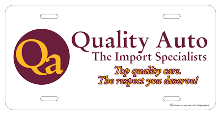 Images of our Custom License Plates No. 315