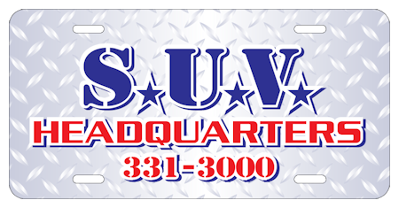 Images of our Custom License Plates No. 317B