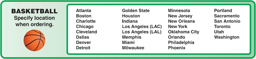Image of our 2026-2027 NBA Team Schedule