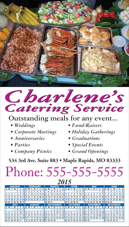 Images of our 2026 Magnetic Calendars No. 3318