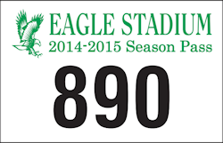 Vinyl and Revlective Parking Permit No. 397