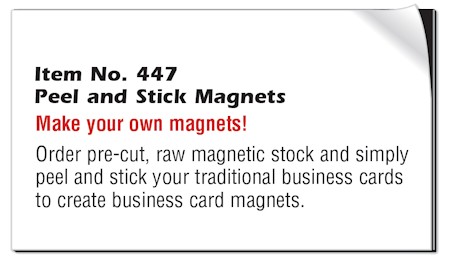 Images of our Custom Screen Printed Business Cards No. 477