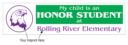 Images of our Bumper Stickers Stock Sizes