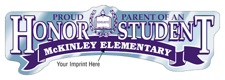 Images of our Bumper Stickers Stock Sizes