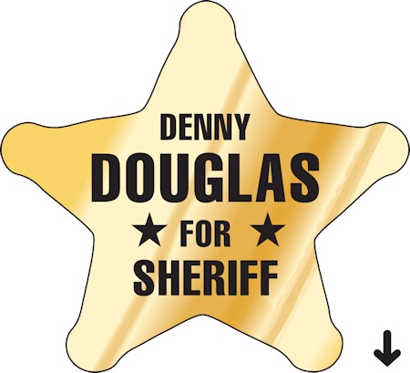 Images of our Custom Printed Anniversary Labels No. 5873