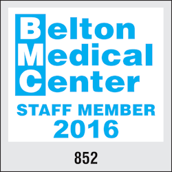 Face Adhesive Parking Permit No. 603