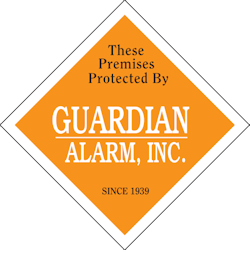 diamond shape security sticker