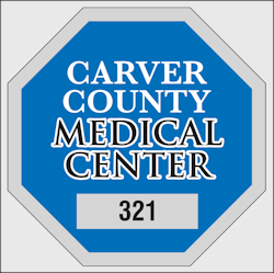 Face Adhesive Parking Permit No. 8107