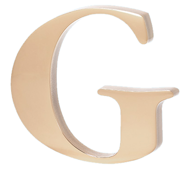Gemini Cast Metal Letters