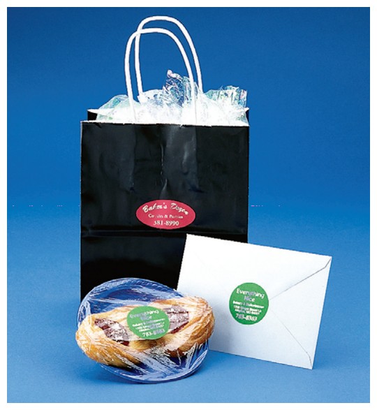 Images of our Foil Stamped Labels