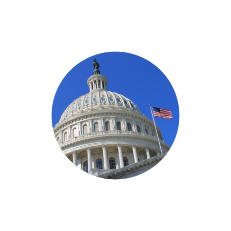 Image of our Number 42407 2½" Round non-adhesive sticker on White Static Cling Vinyl