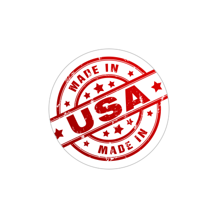 Image of our Number 22407 2&frac12;" 
                  Round non-adhesive sticker on 