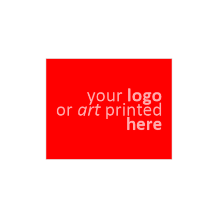 Link to square-cornered Static Cling decals measuring 5" x 4"