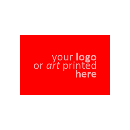 Link to square-cornered Static Cling decals measuring 6" x 4"